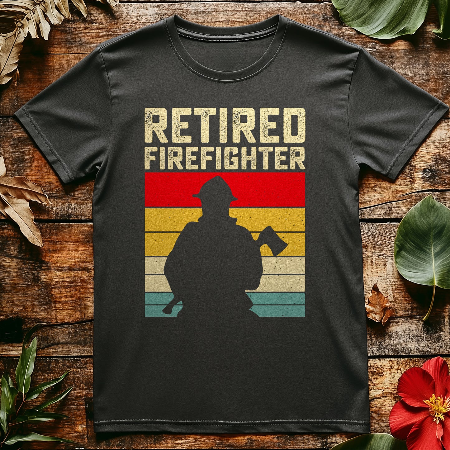 Retired Firefighter Silo T-Shirt