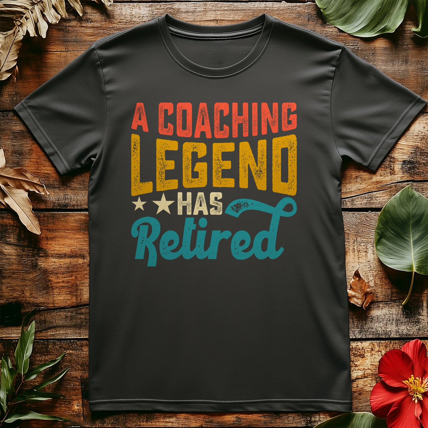 Coaching Retired Curve T-shirt