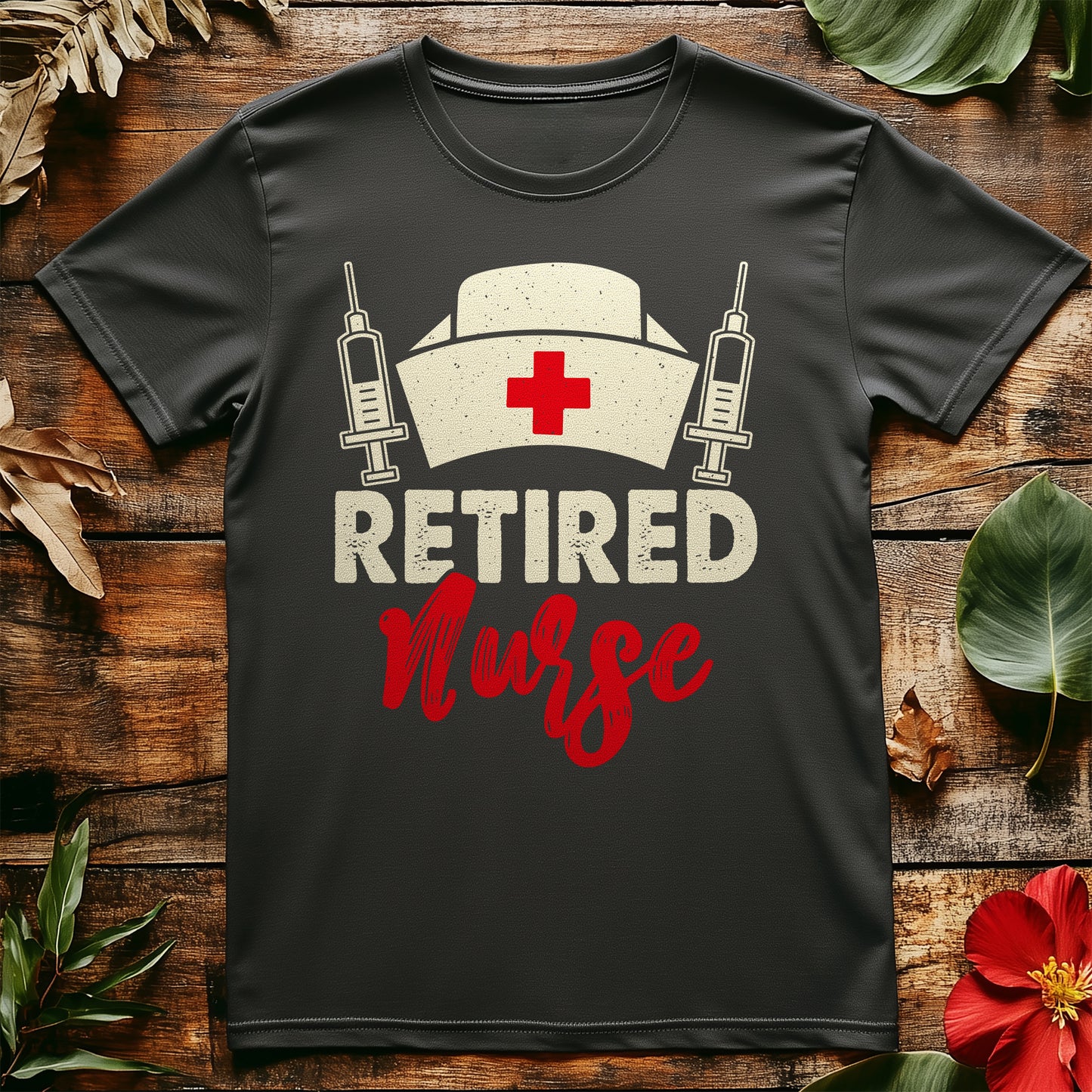 Retired Nurse Hat T-Shirt