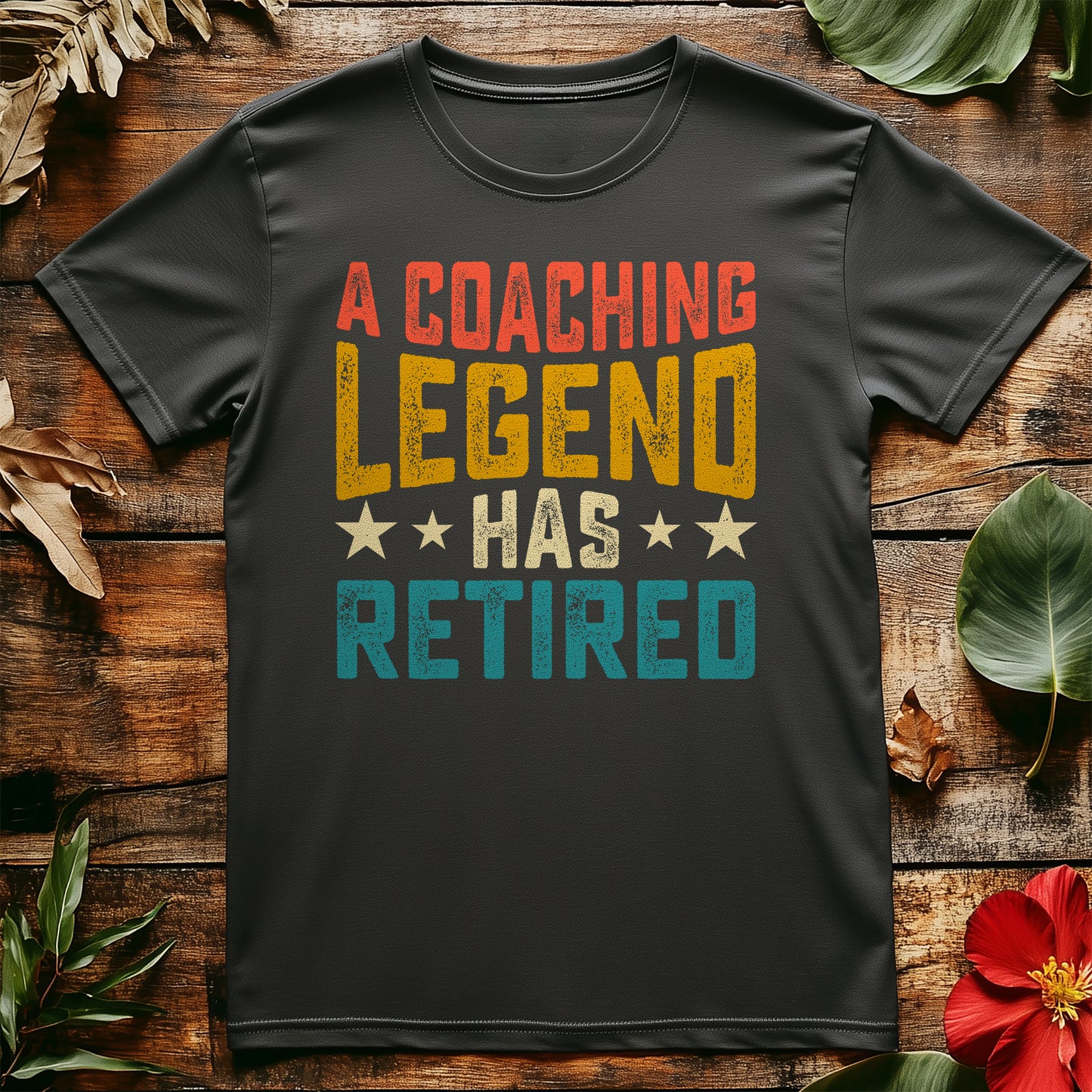 Coaching Legend Retired T-shirt