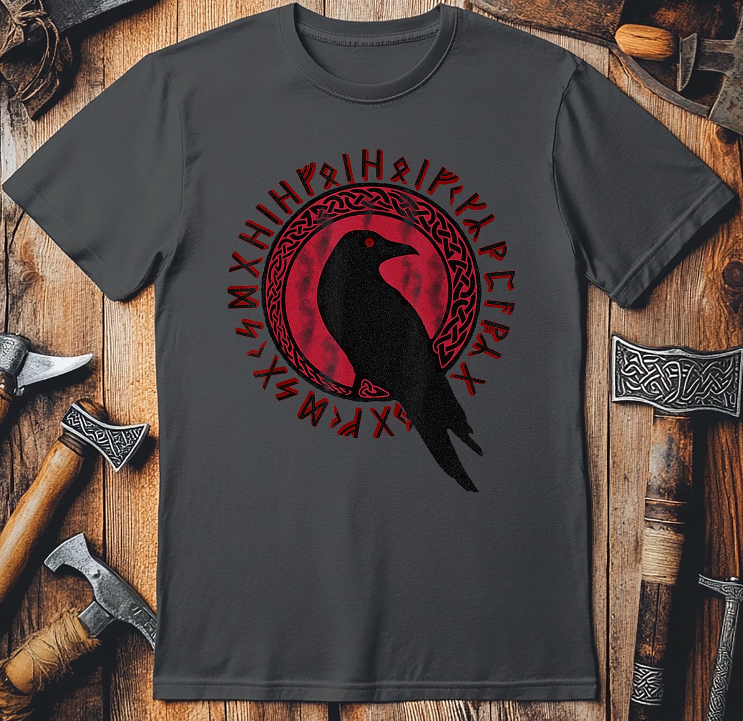 Odin's Raven Huginn & Muninn T-Shirt