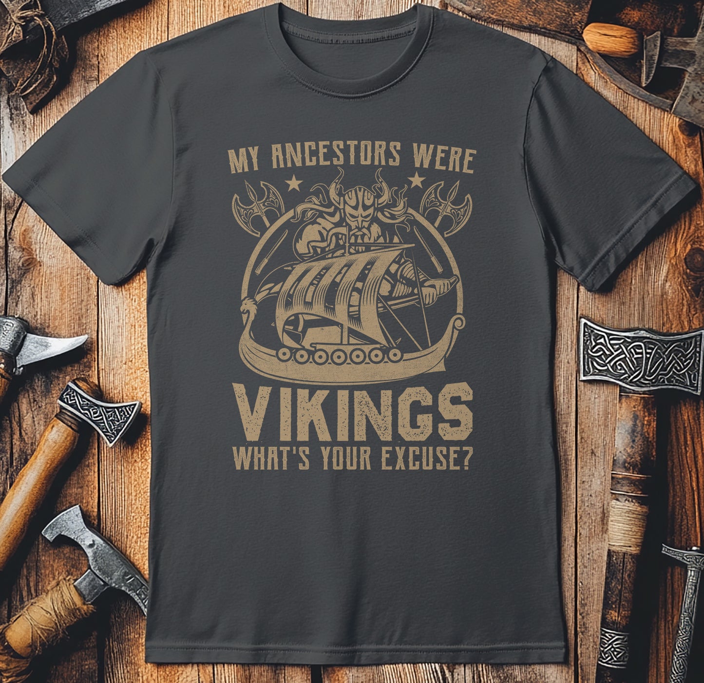 "My Ancestors Were Vikings" T-Shirt