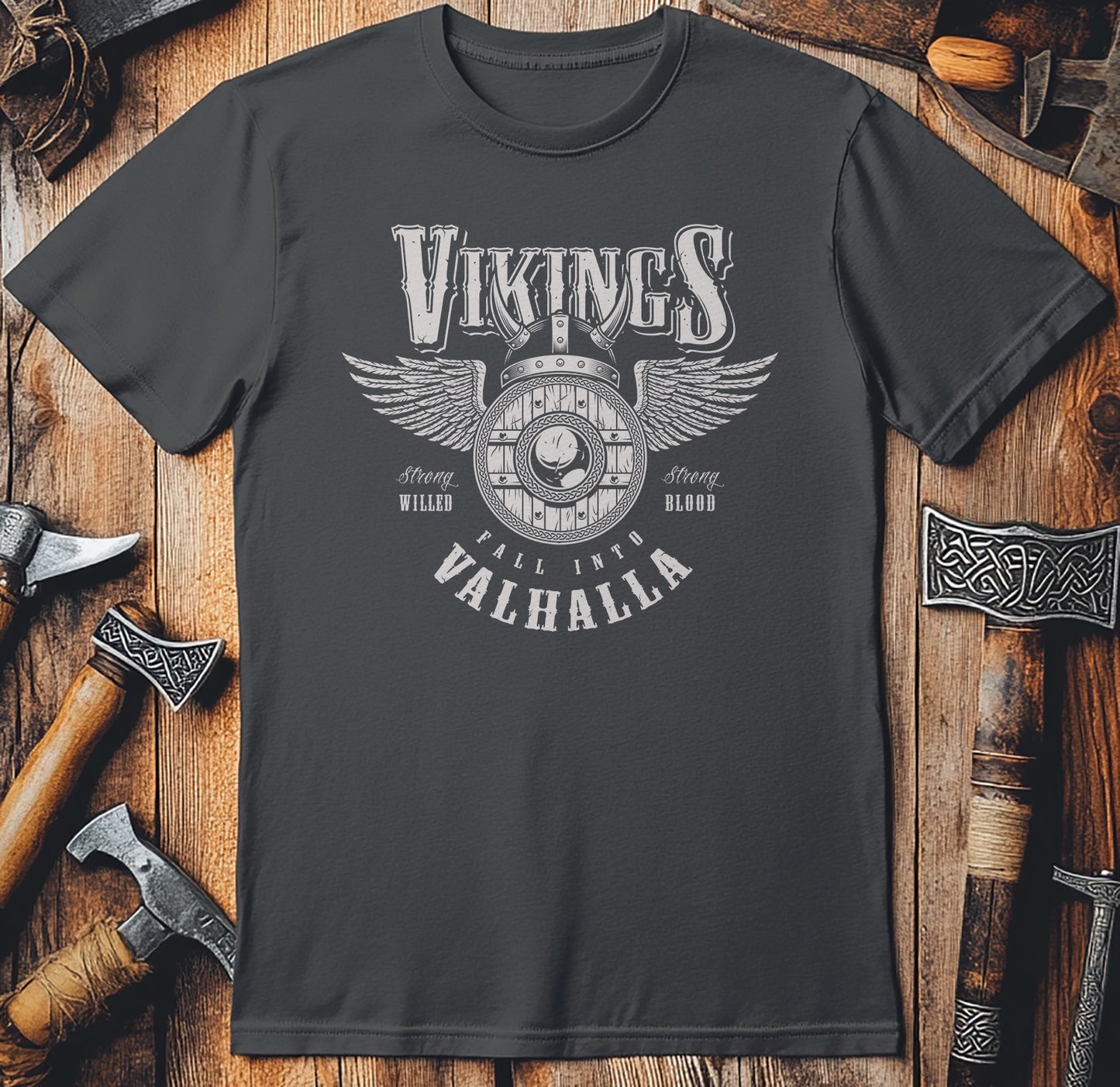 Shield And Wings Viking T-shirt