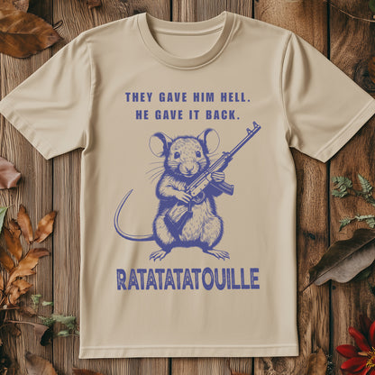 Gun Wielding Rat T-Shirt