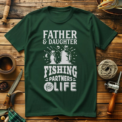 Father and Daughter Fishing T-Shirt