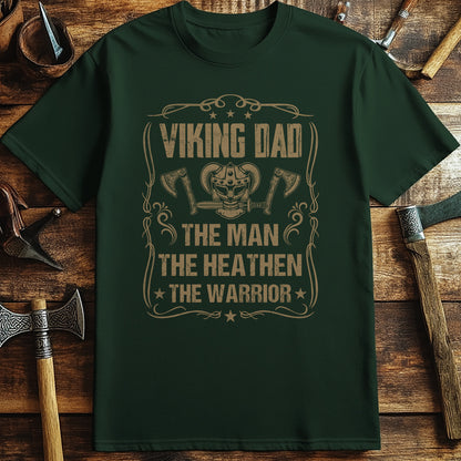 Viking Dad The Man Funny T-Shirt