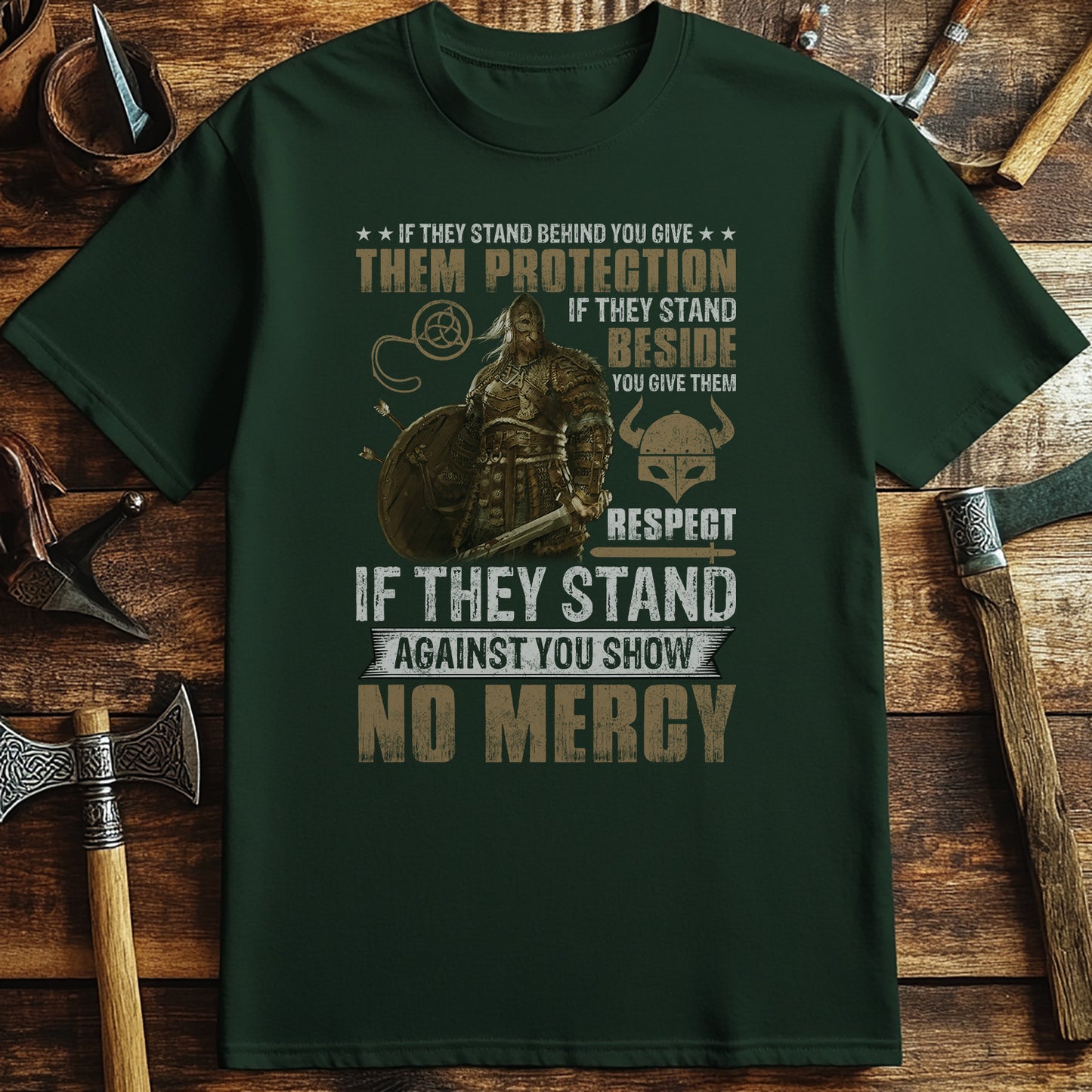 If They Stand Behind You Give Them Protection T-Shirt