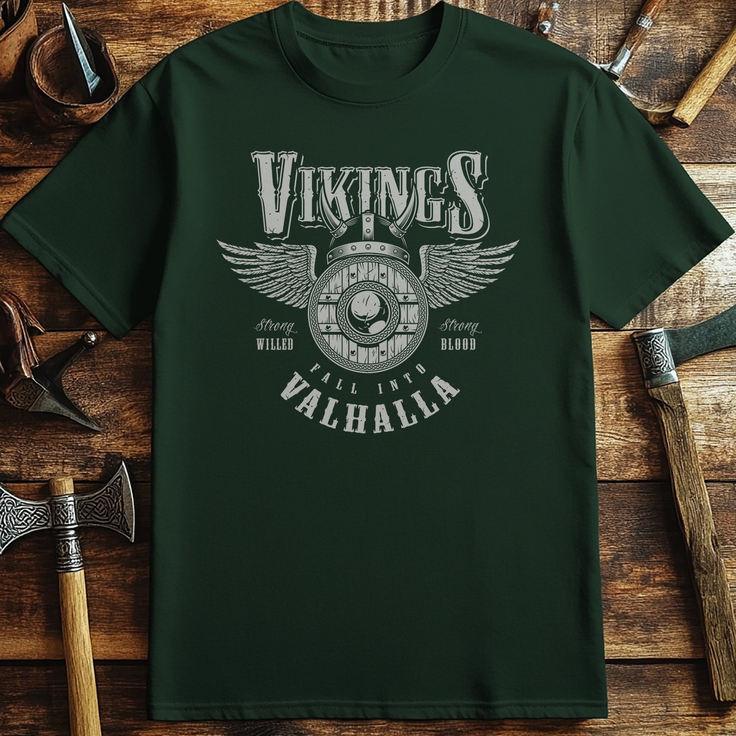 Shield And Wings Viking T-shirt