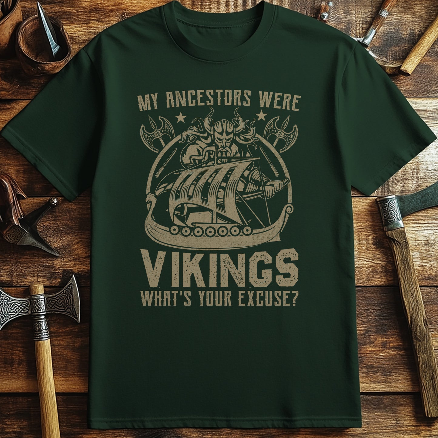 "My Ancestors Were Vikings" T-Shirt