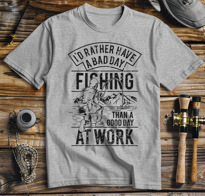 Bad Day Fishing Good Day T-Shirt