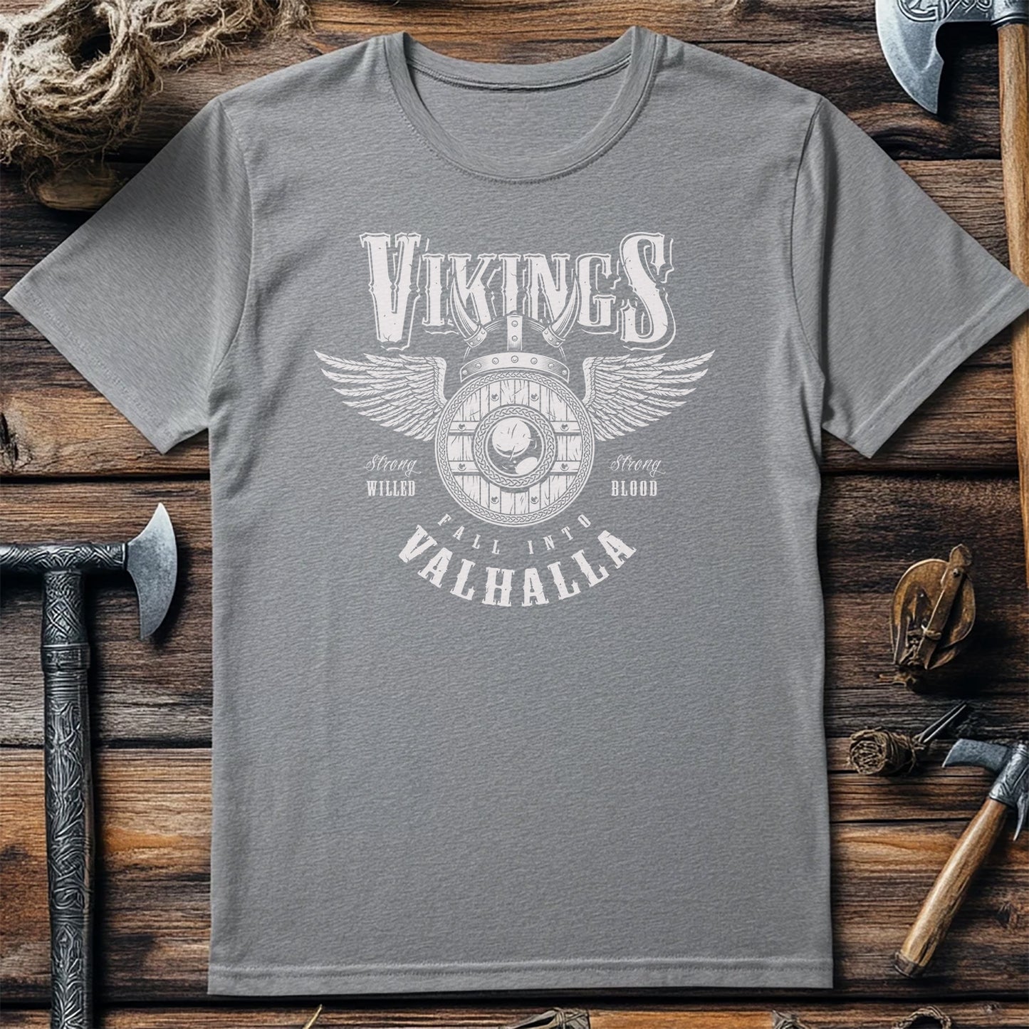 Shield And Wings Viking T-shirt