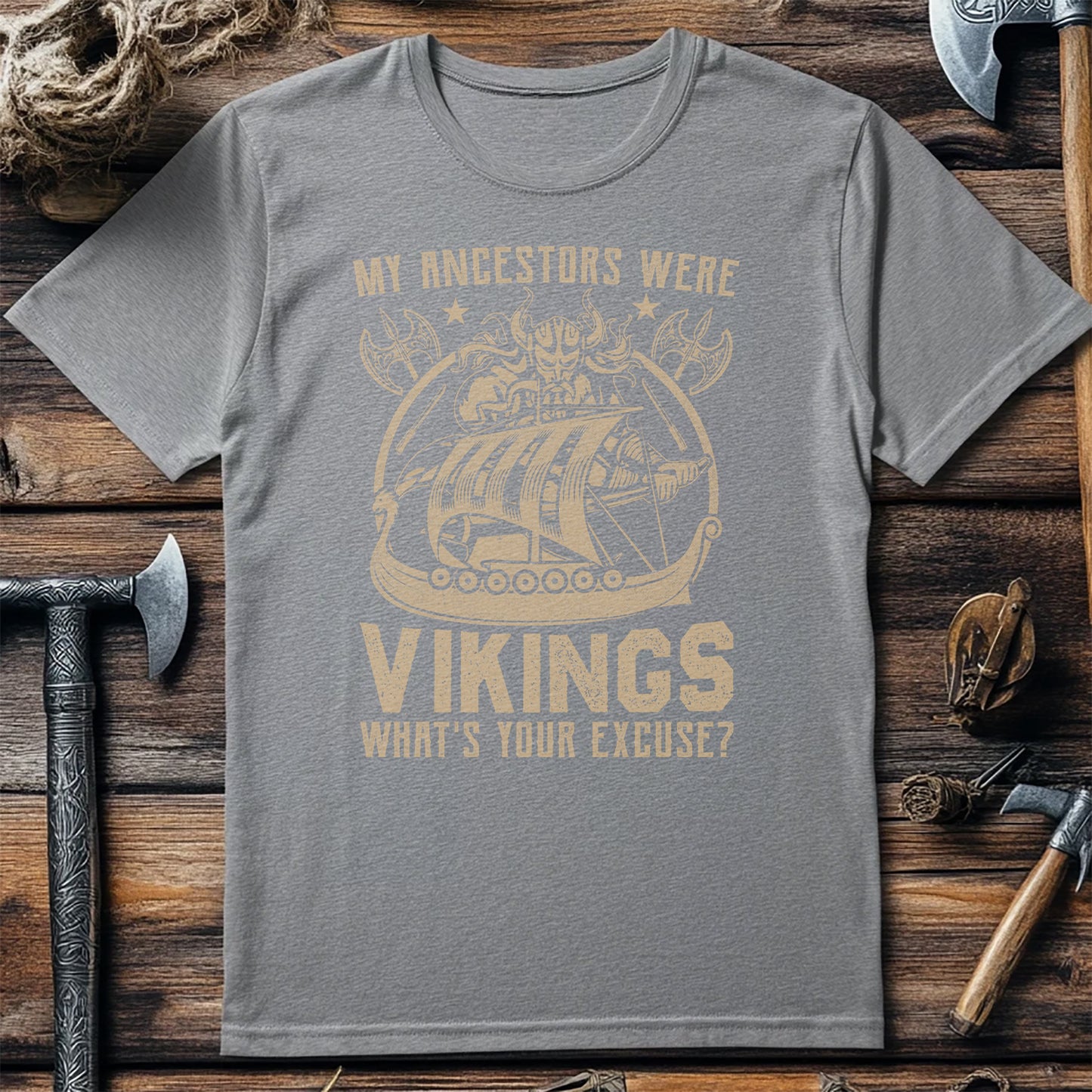 "My Ancestors Were Vikings" T-Shirt