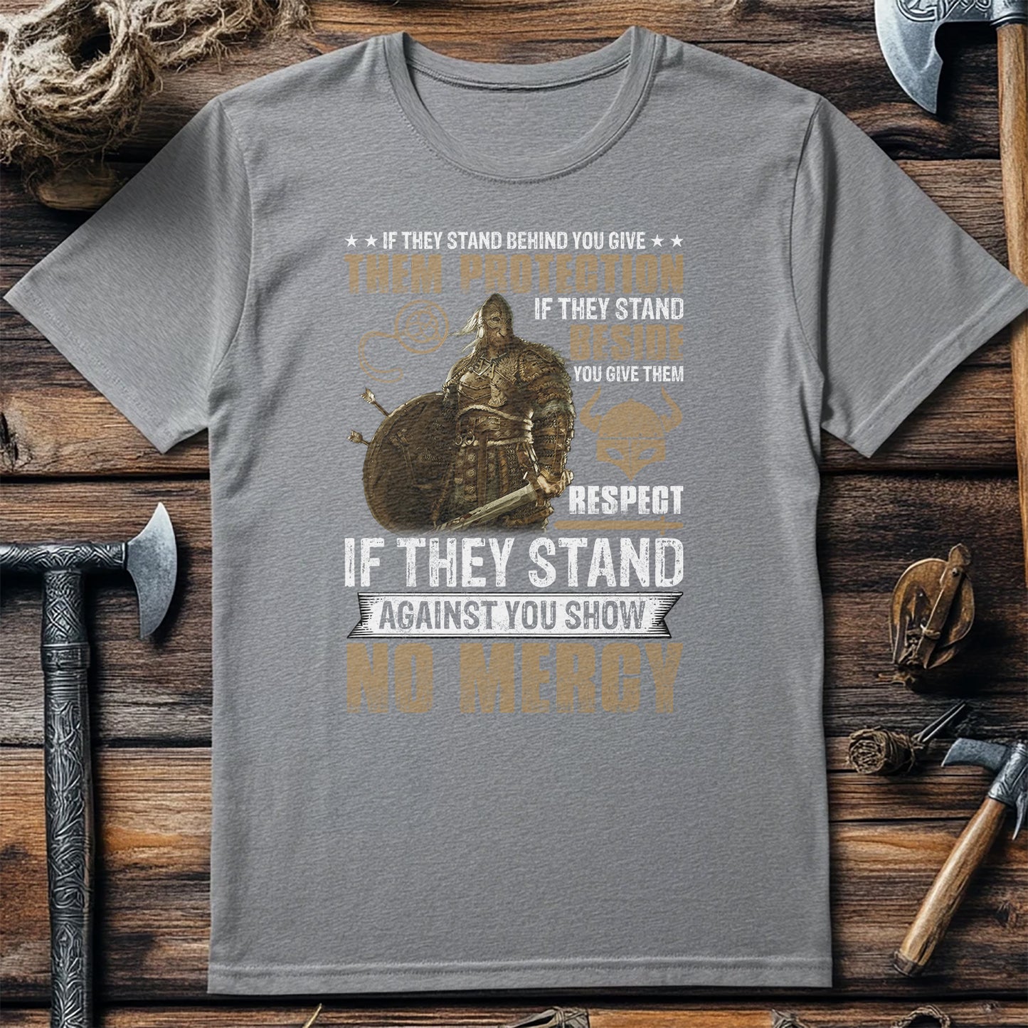 If They Stand Behind You Give Them Protection T-Shirt