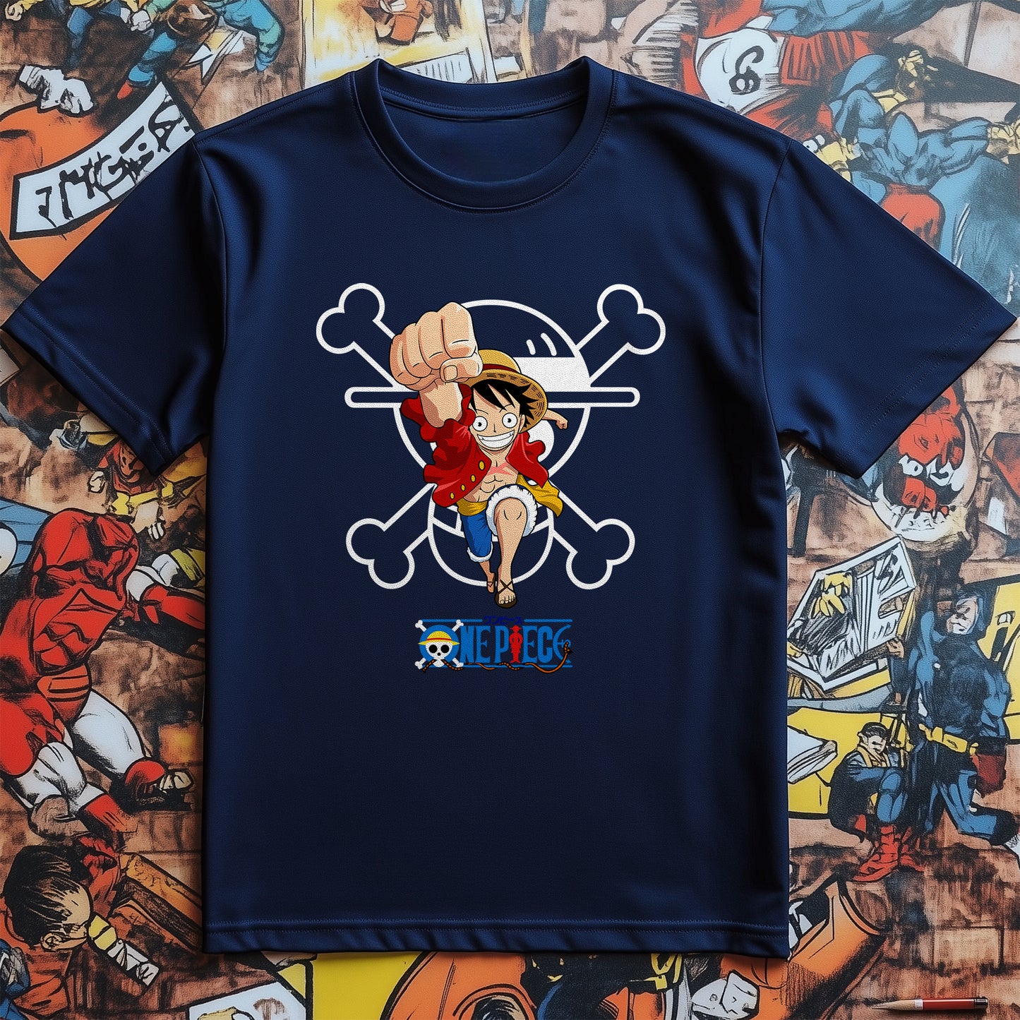 One Piece-07 T-Shirt - Ahoy, Pirate Humor! 100% Cotton, Unisex Design for Adventurous Souls. Set Sail for Laughter!