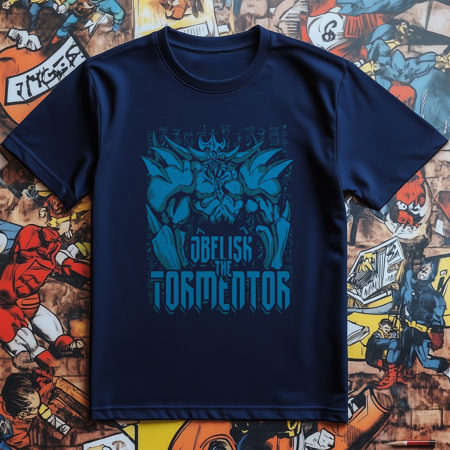 Obelisk The Tormentor T-Shirt - Unleash Your Inner Duelist! Funny and Quirky Design, 100% Cotton, Perfect for Comic Con Shenanigans!