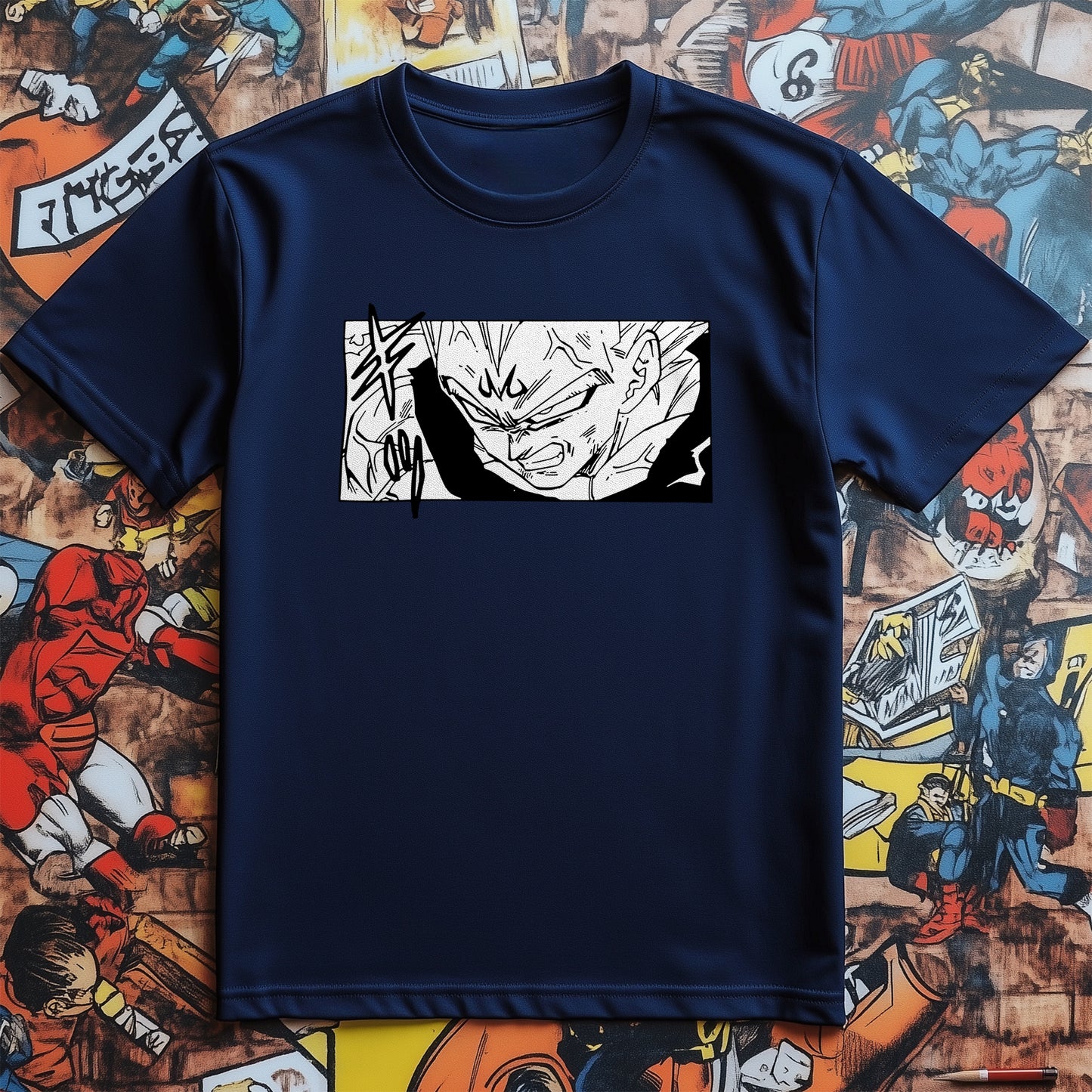 DBZ 11 T-Shirt - Unleash Your Inner Super Saiyan! Funny and Epic Design, 100% Cotton, Perfect for Comic Fans Ready to Power Up!