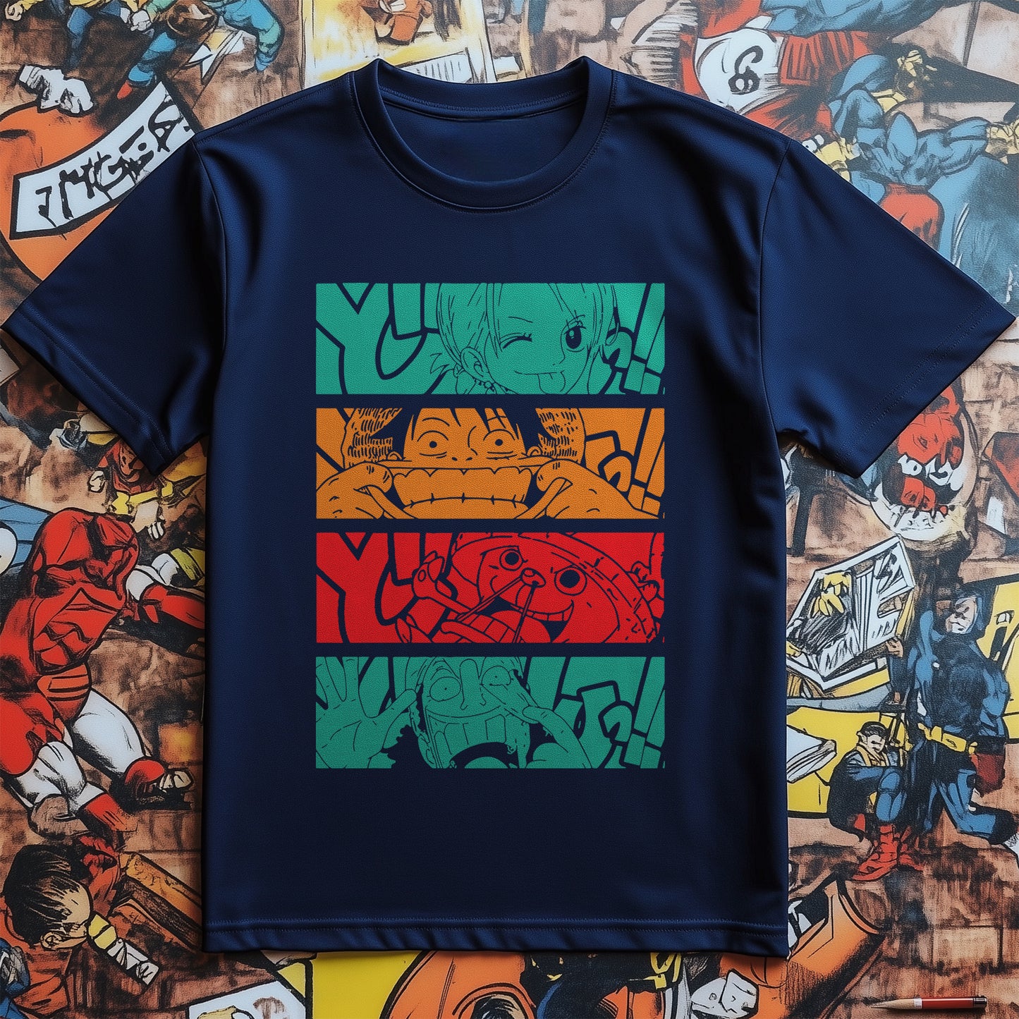 One Blocks T-Shirt – Hilarious Comic Strip Design! 100% Cotton, Unisex Fit, Perfect for Blockheads and Comic Lovers Alike!