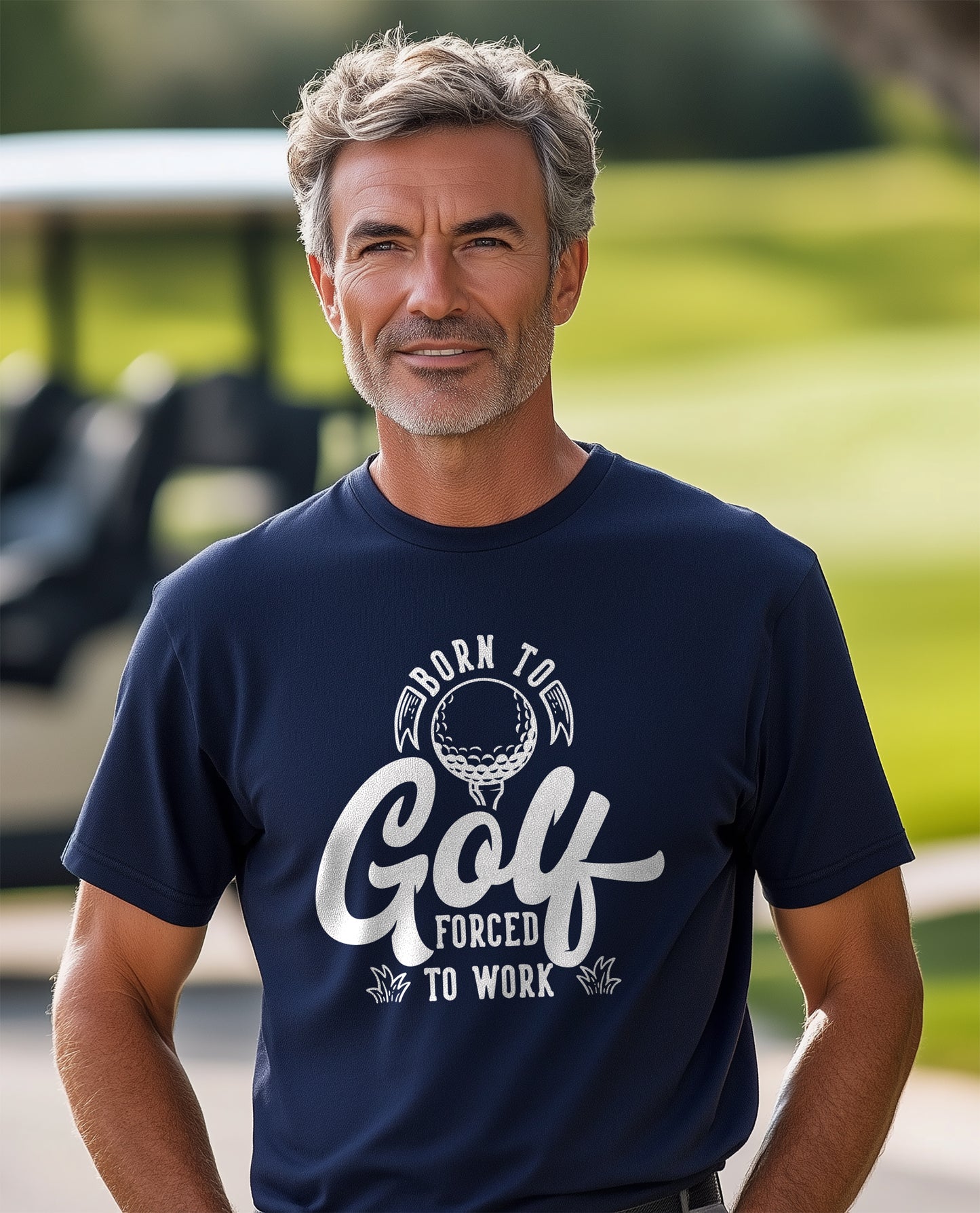 Golf-33 Swing into t-shirt