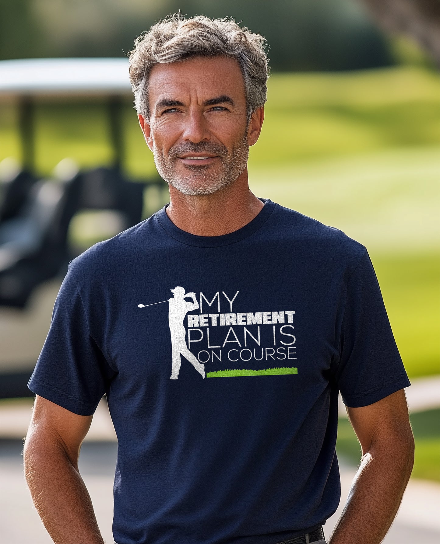 My Retirement Plan Is On Course t-shirt