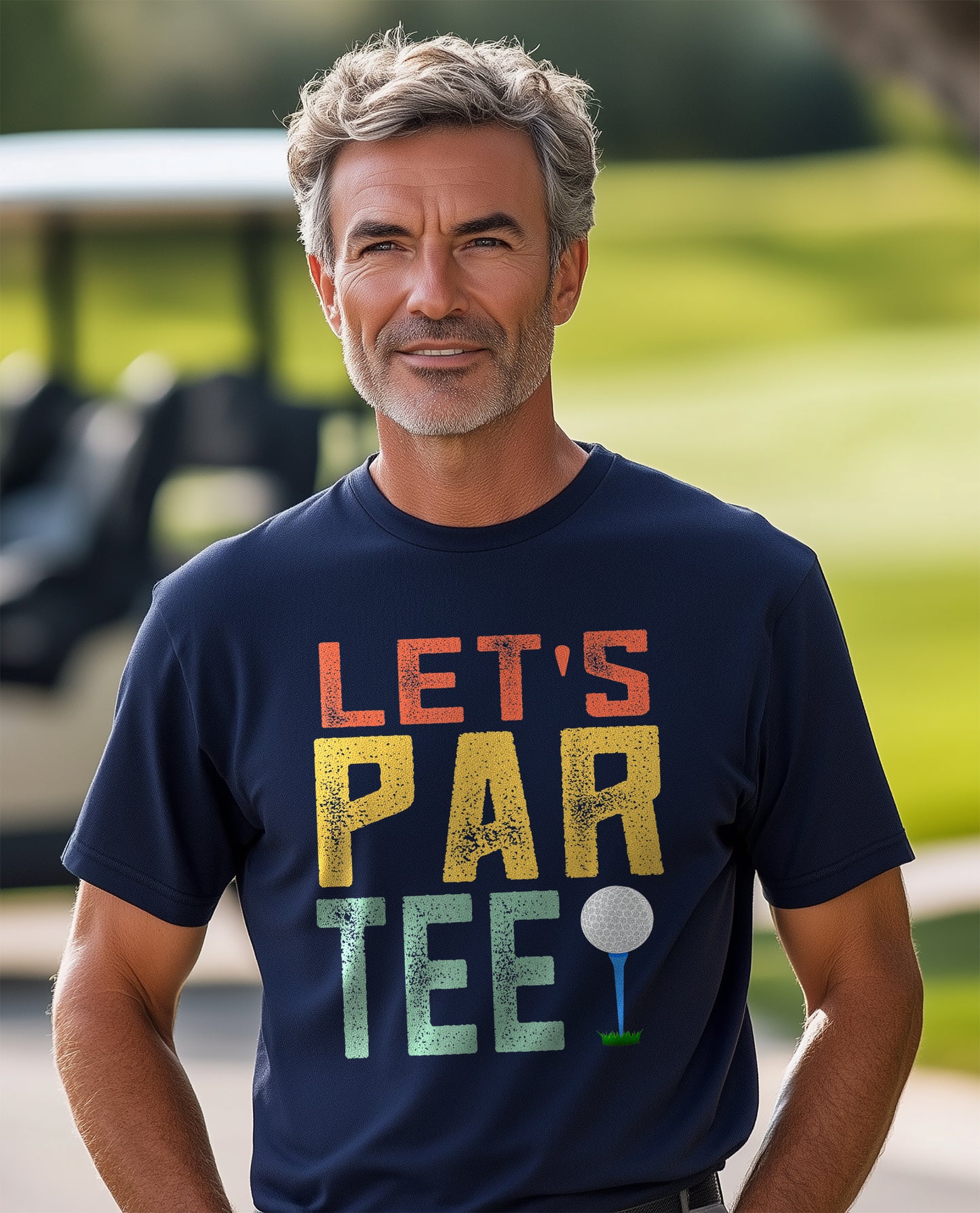 Retro Golf League Let’s Partee t-shirt