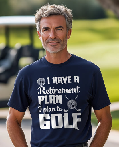 Golf-37 Retirement Plan? T-Shirt