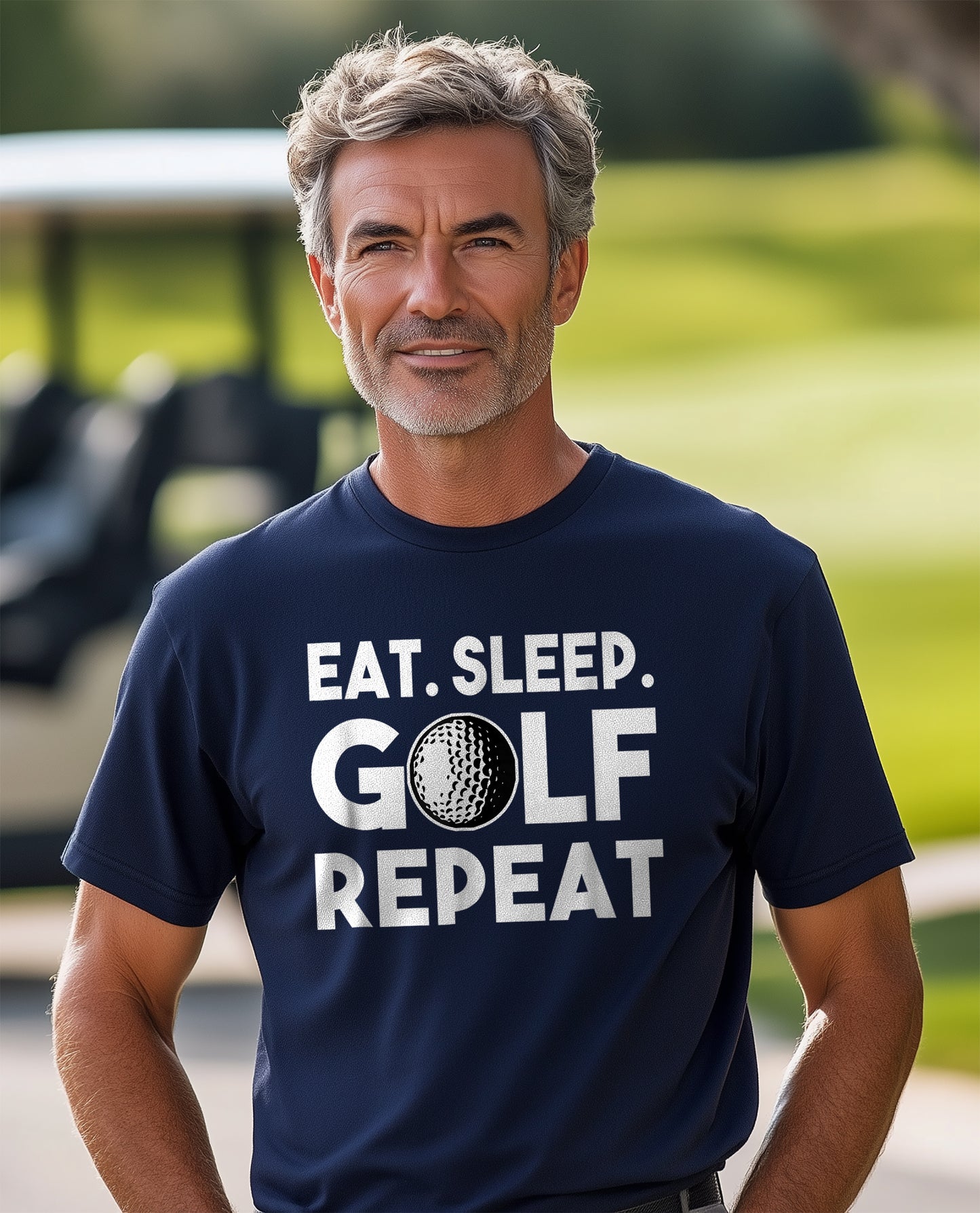 Eat Sleep Golf Repeat T-Shirt