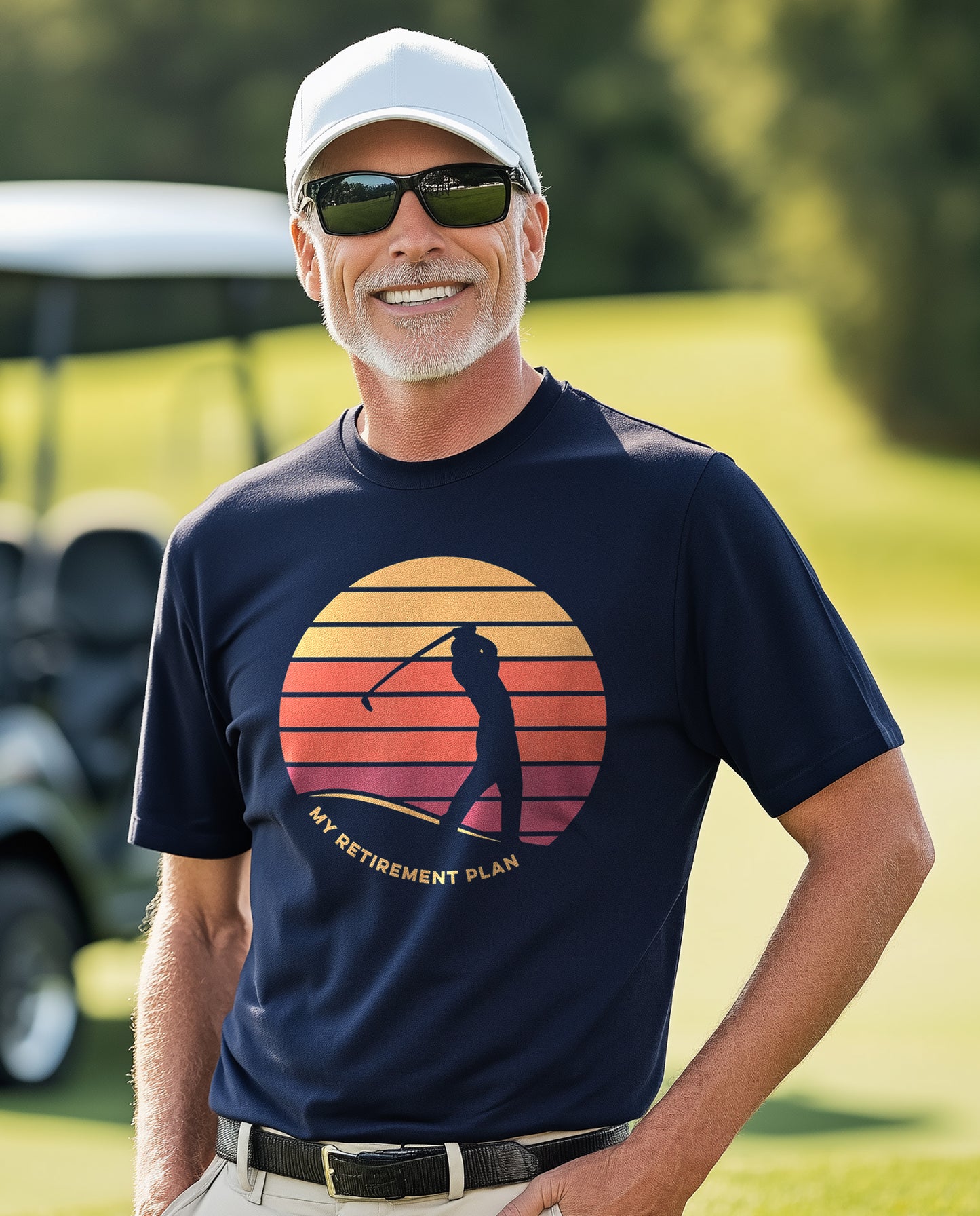 My Retirement Plan Is Golf Funny t-shirt
