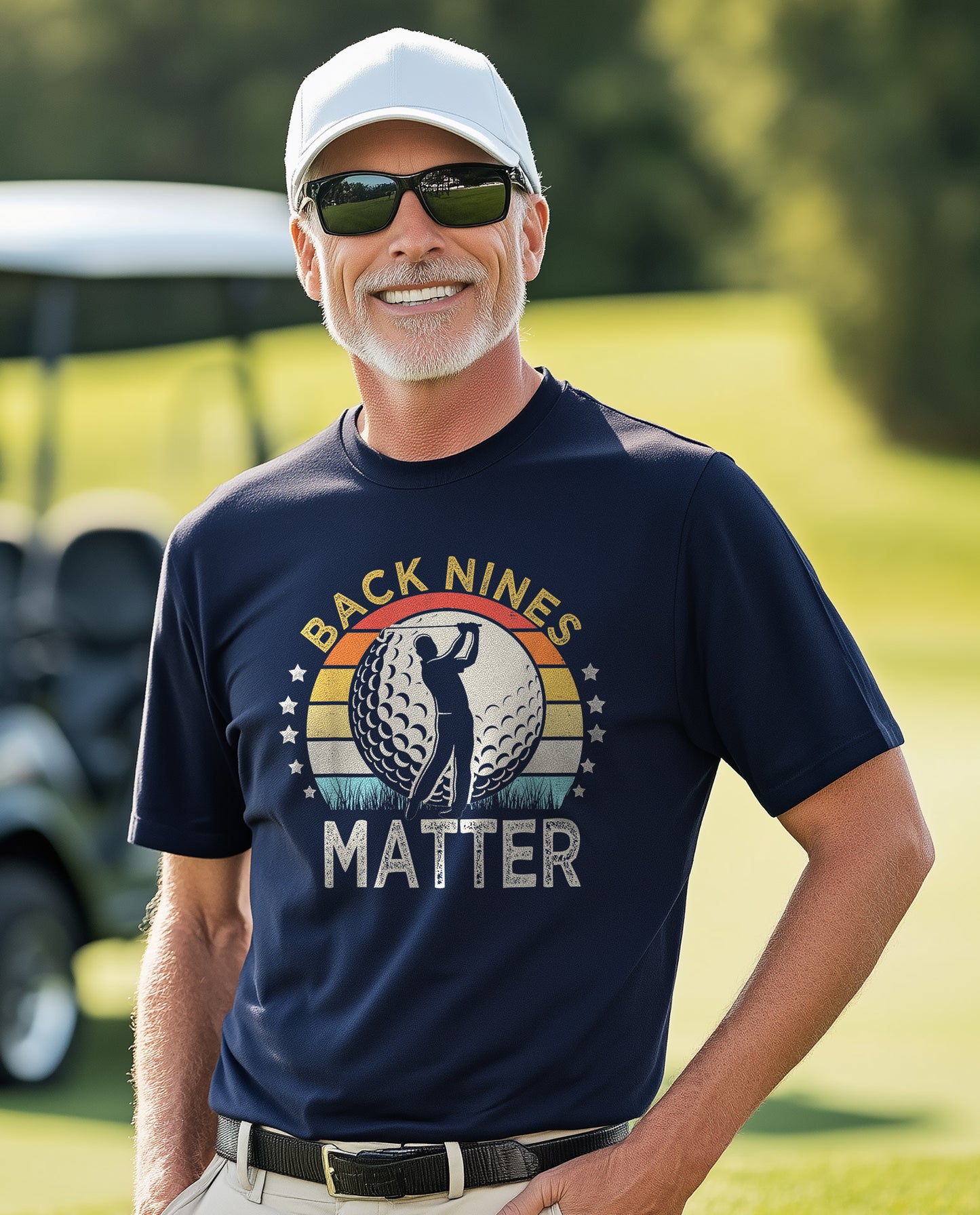 Back Nines Matter T-Shirt - Retro