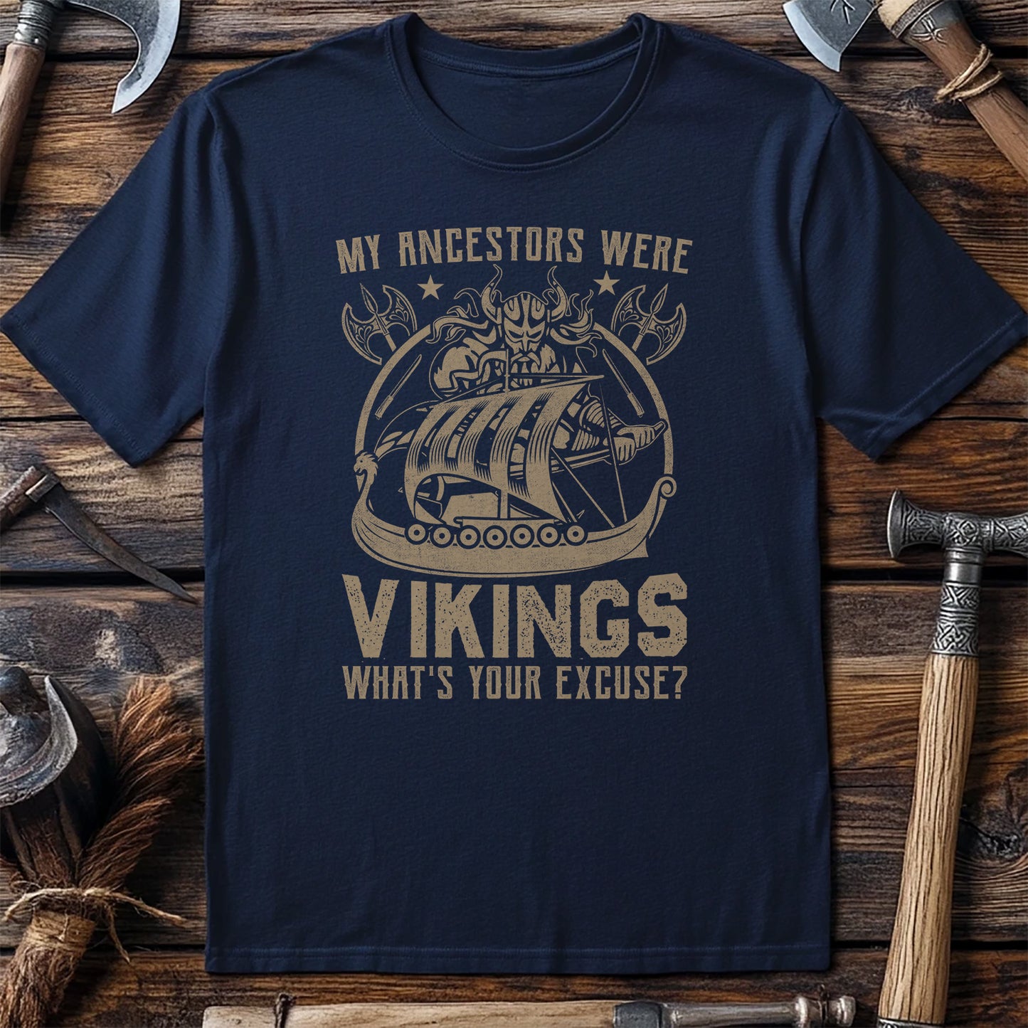 "My Ancestors Were Vikings" T-Shirt