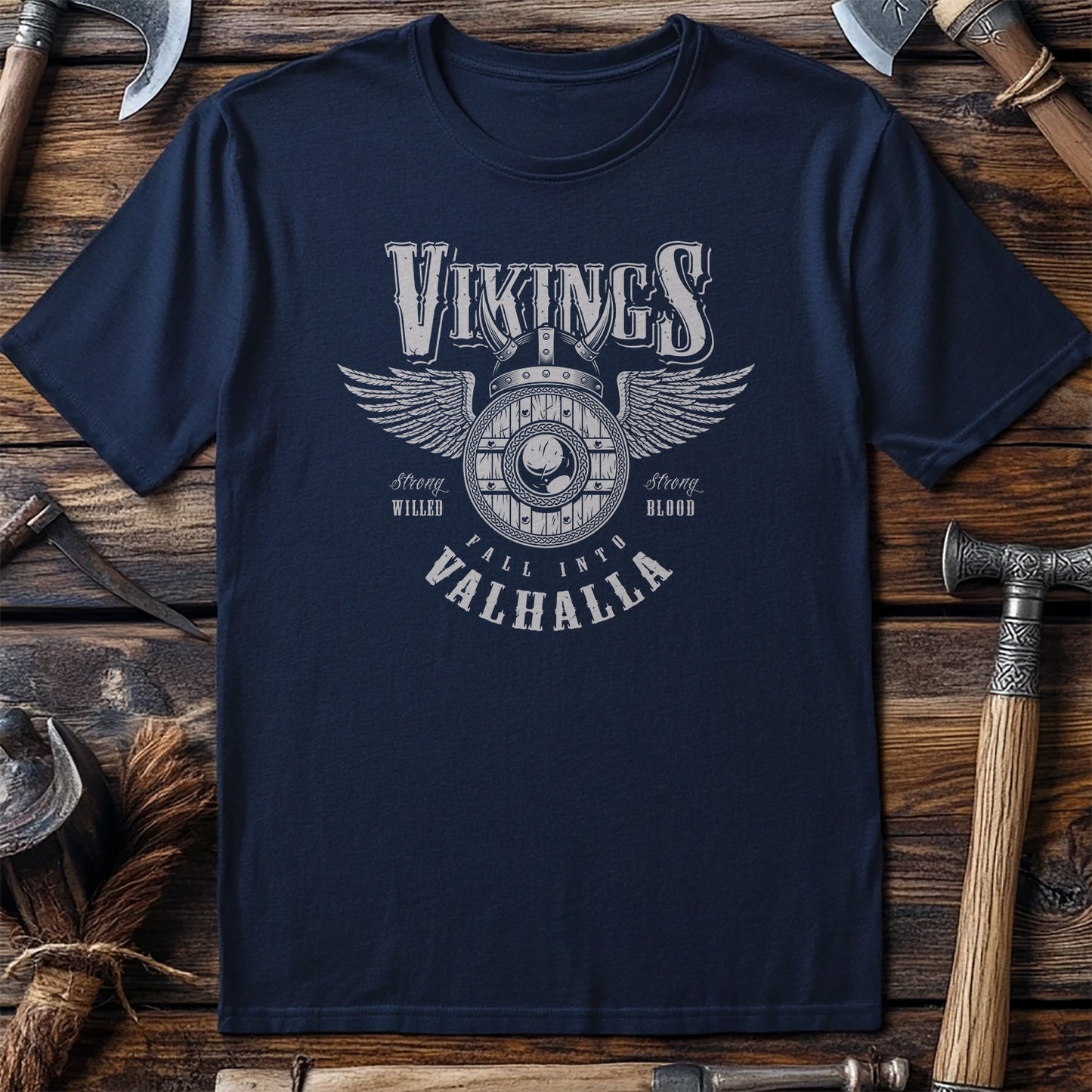 Shield And Wings Viking T-shirt