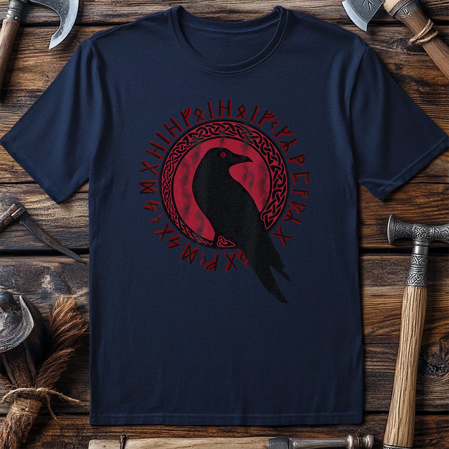 Odin's Raven Huginn & Muninn T-Shirt