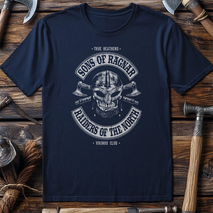 Sons of Ragnar Viking Skull T-Shirt