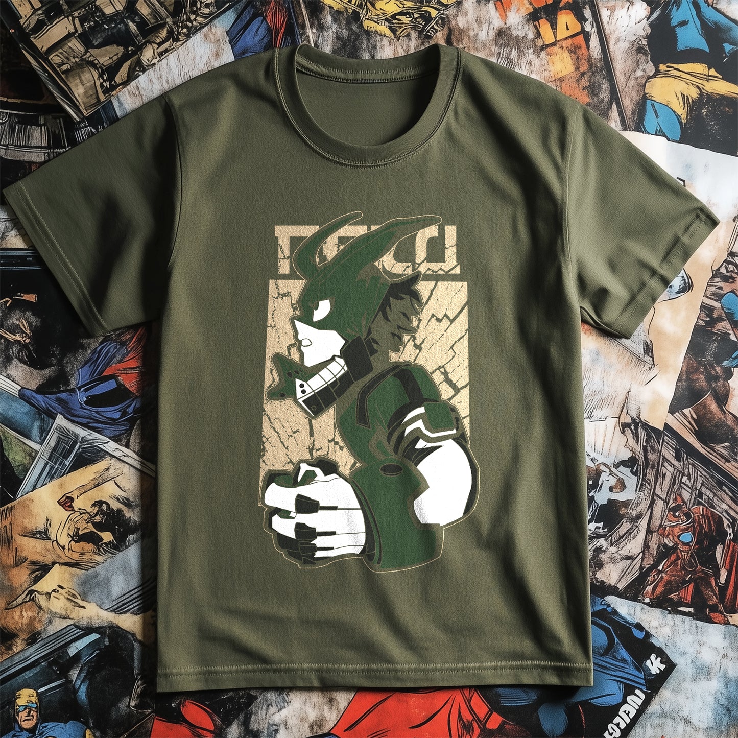 Deku Costume T-Shirt - Unleash Your Inner Hero! Funny Unisex Design, Perfect for Anime Fans and Cosplay Enthusiasts! Plus Ultra!