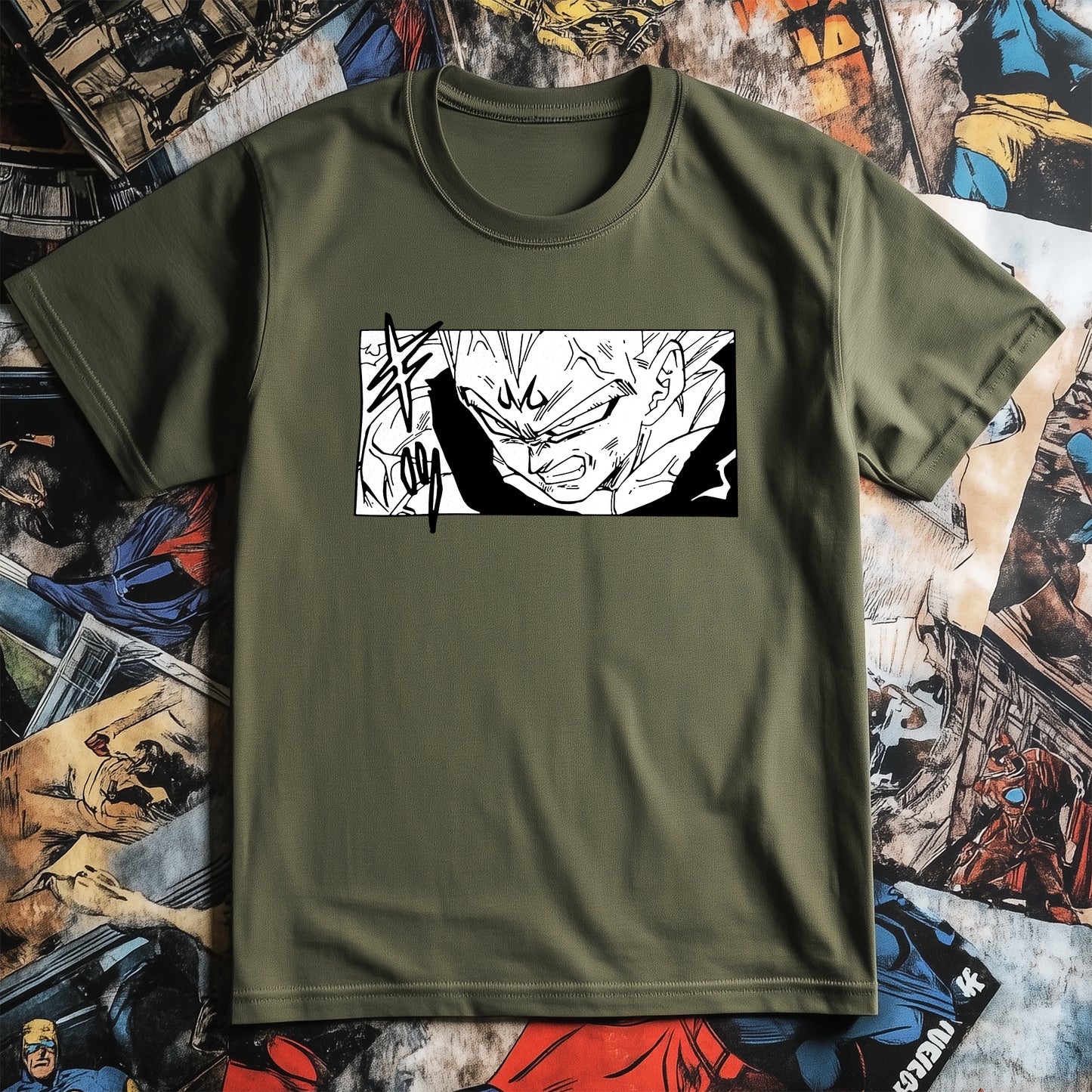 DBZ 11 T-Shirt - Unleash Your Inner Super Saiyan! Funny and Epic Design, 100% Cotton, Perfect for Comic Fans Ready to Power Up!