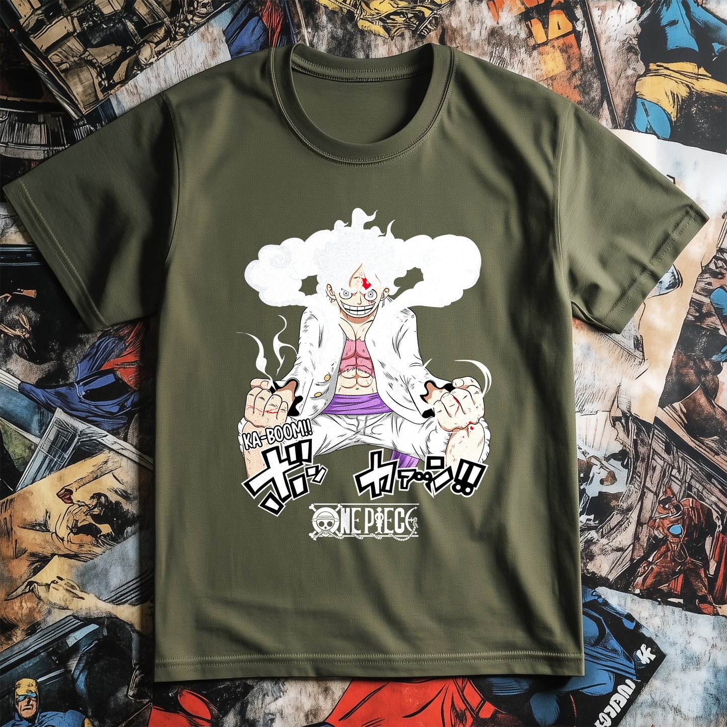 One-Piece-21 T-shirt - Anime Adventure Awaits! Funny Unisex Design for true fans, perfect for treasure hunts and pirate puns!