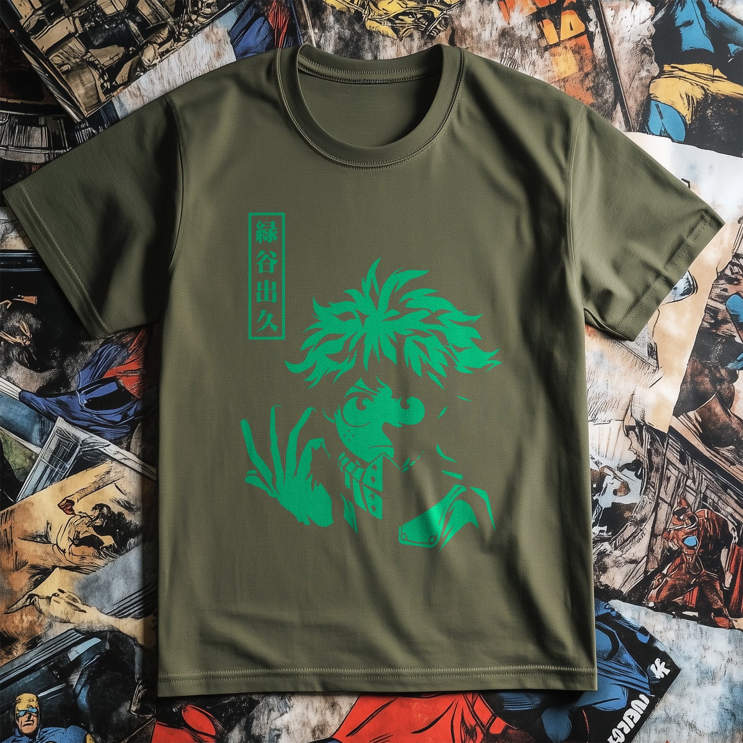 Deku Glove T-shirt - Unleash Your Inner Hero! Funny Anime-Inspired, 100% Cotton Unisex Design for Fans Ready to Save the Day!