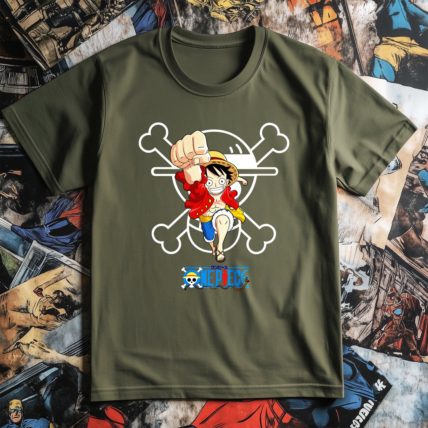 One Piece-07 T-Shirt - Ahoy, Pirate Humor! 100% Cotton, Unisex Design for Adventurous Souls. Set Sail for Laughter!