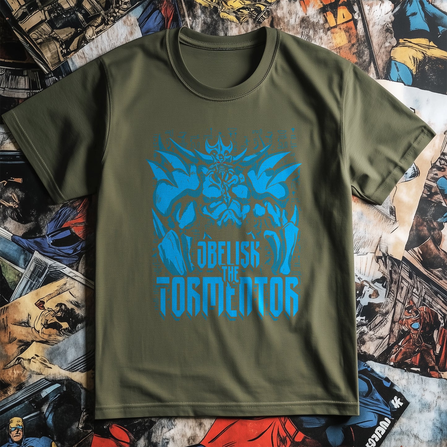 Obelisk The Tormentor T-Shirt - Unleash Your Inner Duelist! Funny and Quirky Design, 100% Cotton, Perfect for Comic Con Shenanigans!