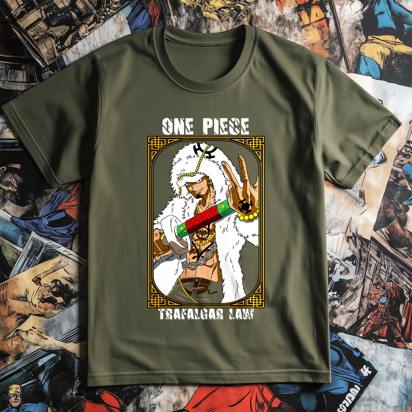 One-Piece-01 T-shirt - Dive into Adventure! Unisex Funny Tee, 100% Cotton, Perfect for Fans and Pirate Lovers! Yarrr, matey!