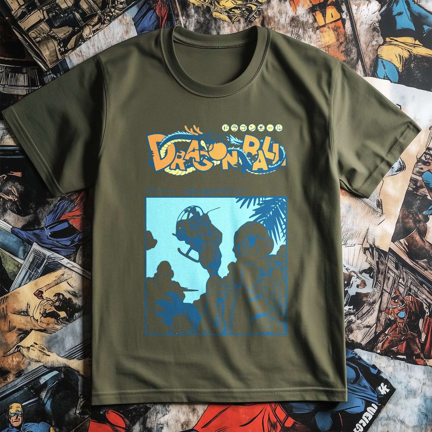 Dragon T-shirt - Unleash Your Inner Comic Book Hero! Funny, Colorful Design, 100% Cotton, Perfect for Mythical Adventures or Lazy Days!