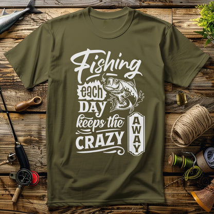 Fishing Each Day Reel in T-Shirt