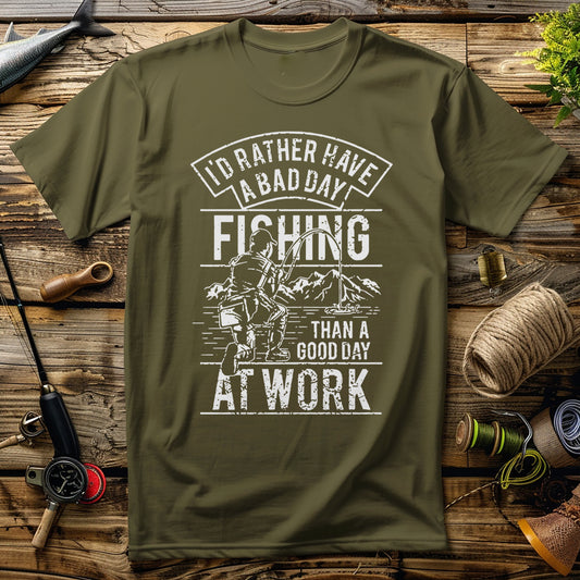 Bad Day Fishing Good Day T-Shirt