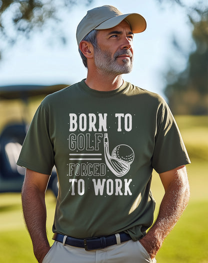 Golf-19 Born to Golf t-shirt