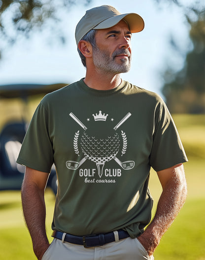 Golf-06 Tee Up with t-shirt