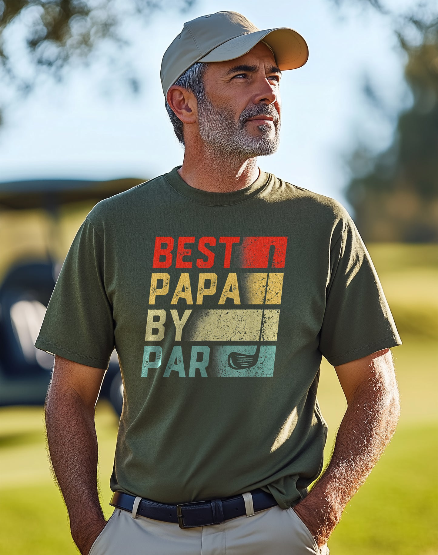 Best Papa by Par T-Shirt Swing