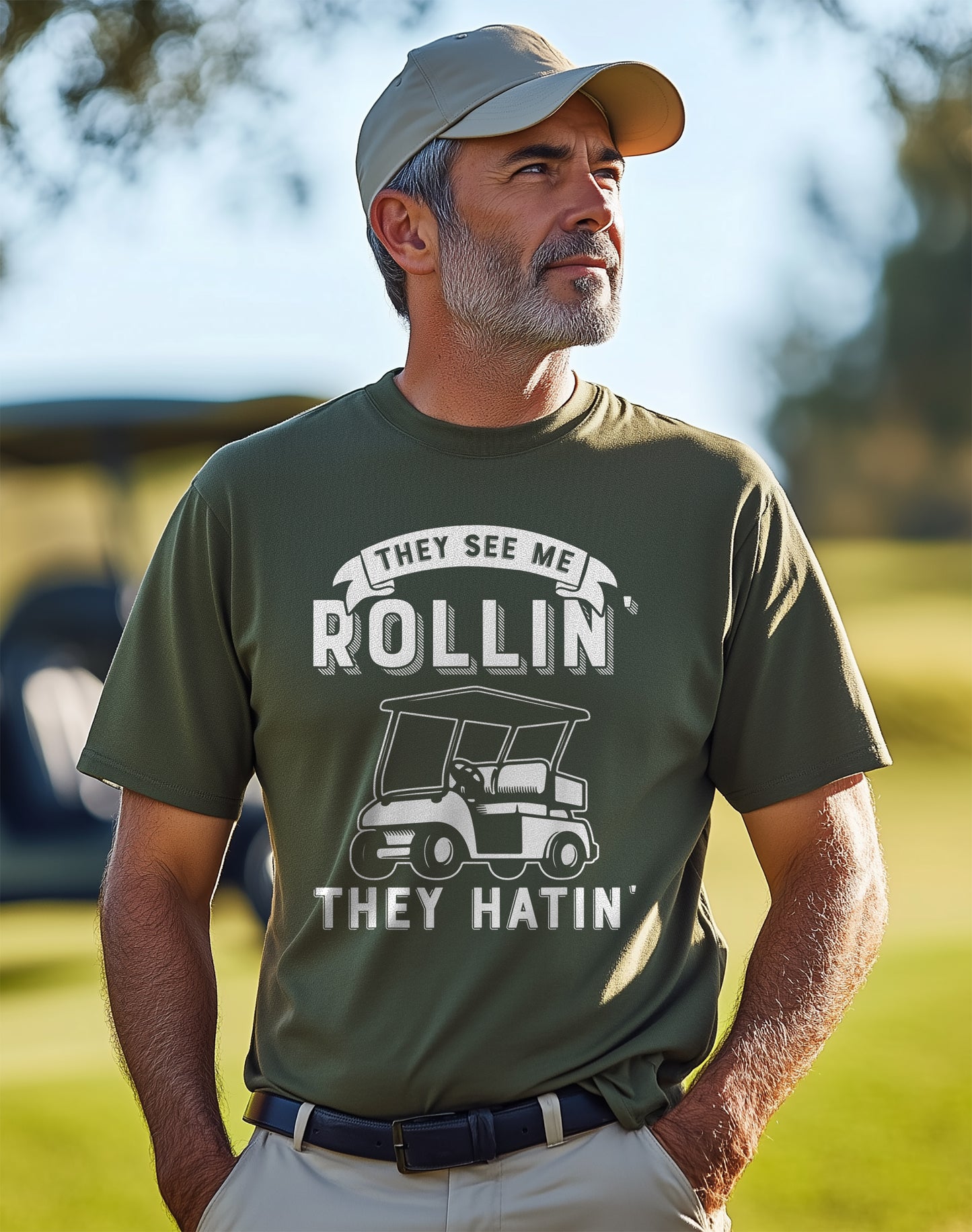 They See Me Rollin' They Hatin' Golf t-shirt