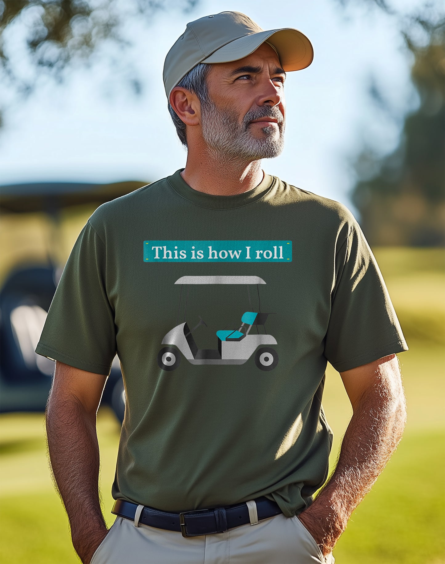 This Is How I Roll Golf Cart T-Shirt