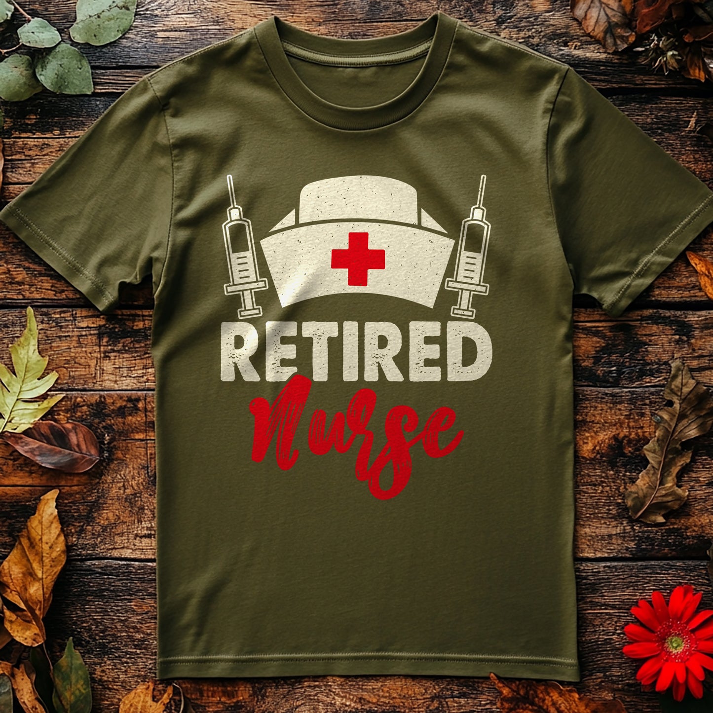 Retired Nurse Hat T-Shirt