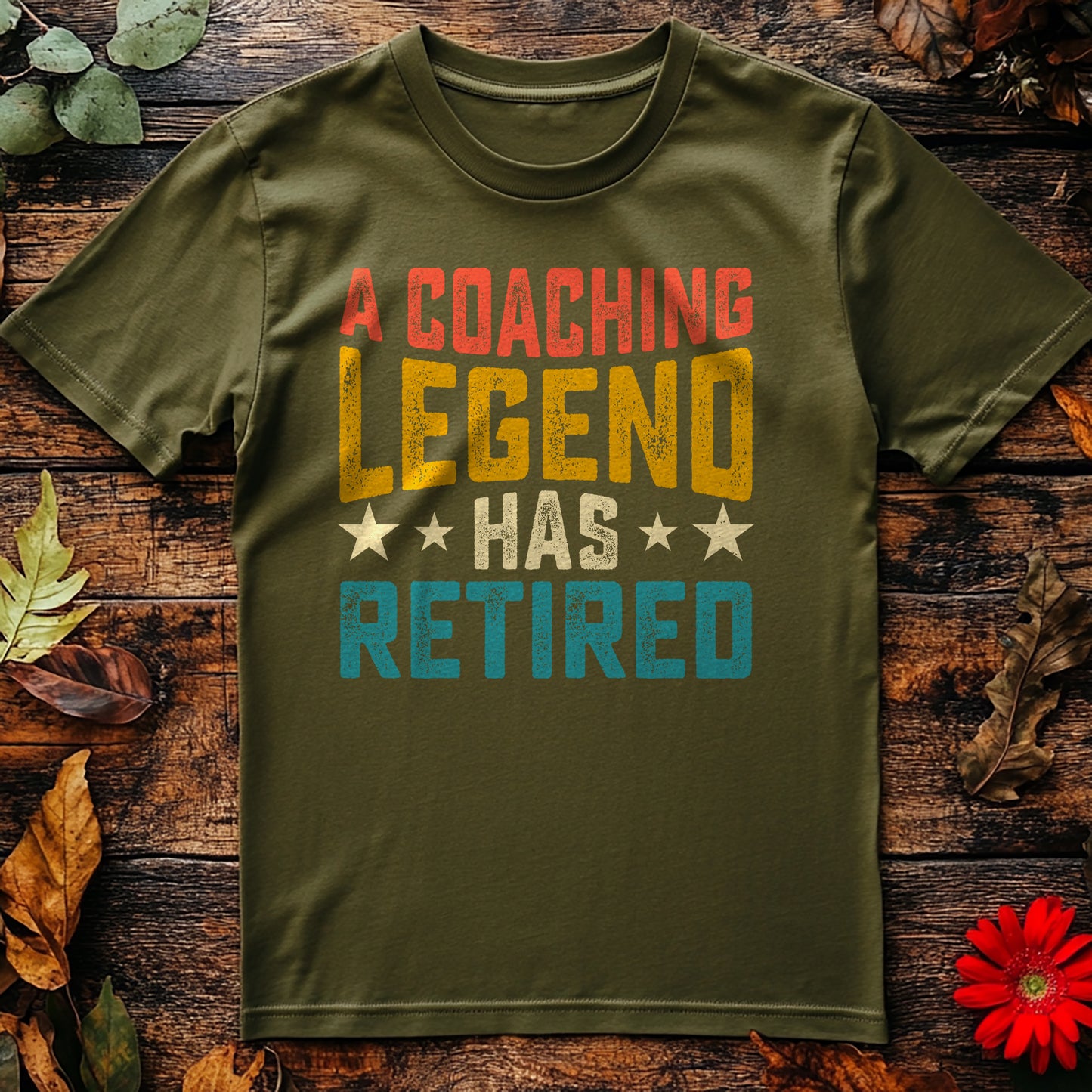 Coaching Legend Retired T-shirt