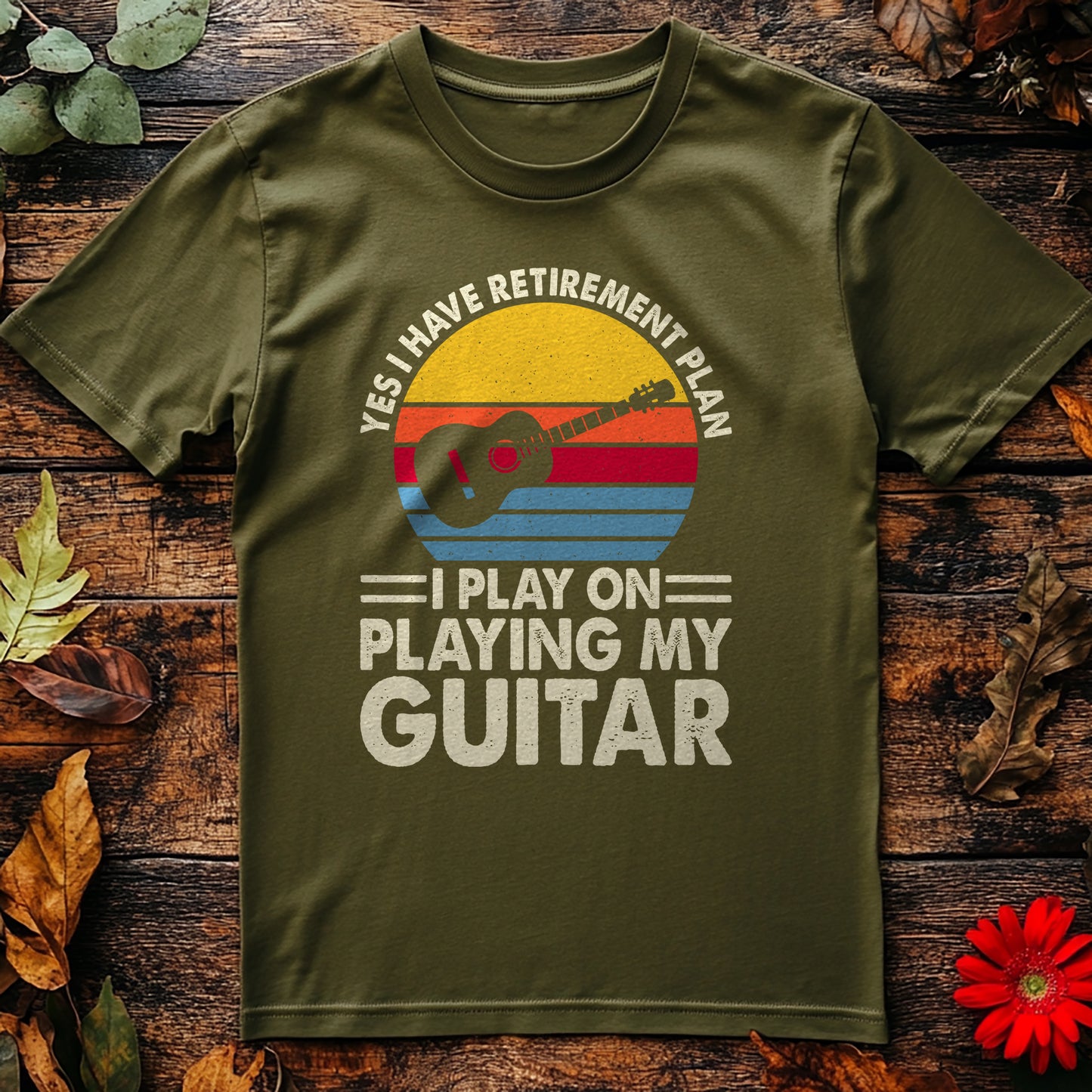 Retirement Plan: Play Guitar T-Shirt